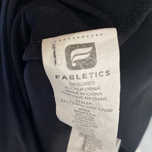 Fabletics Work out top black medium - Picture 7 of 7